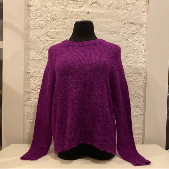 TANYA TAYLOR Open Back Sweater